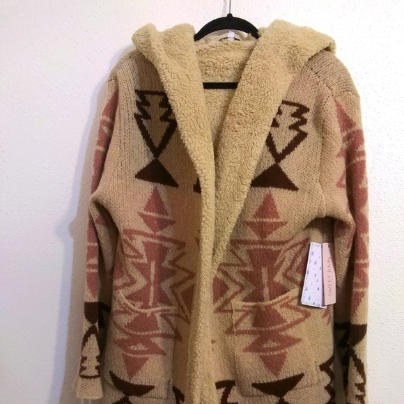 Sweet Rain Native Cardigan NWT - Picture 1 of 8